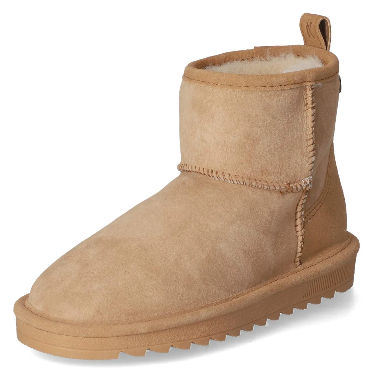 Winterstiefeletten VENEZIA - chestnut/creme