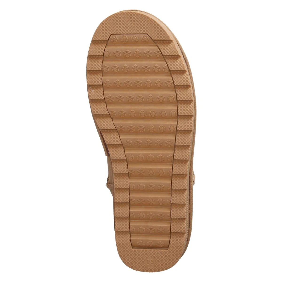 Winterstiefeletten VENEZIA - chestnut/creme