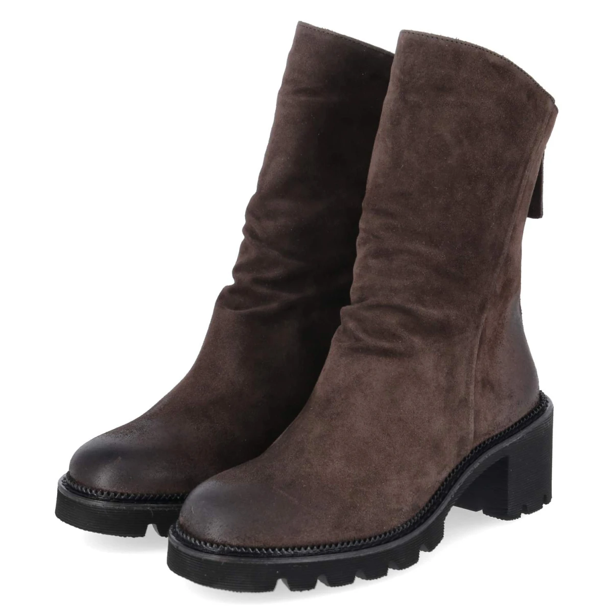 Stiefeletten - mocca
