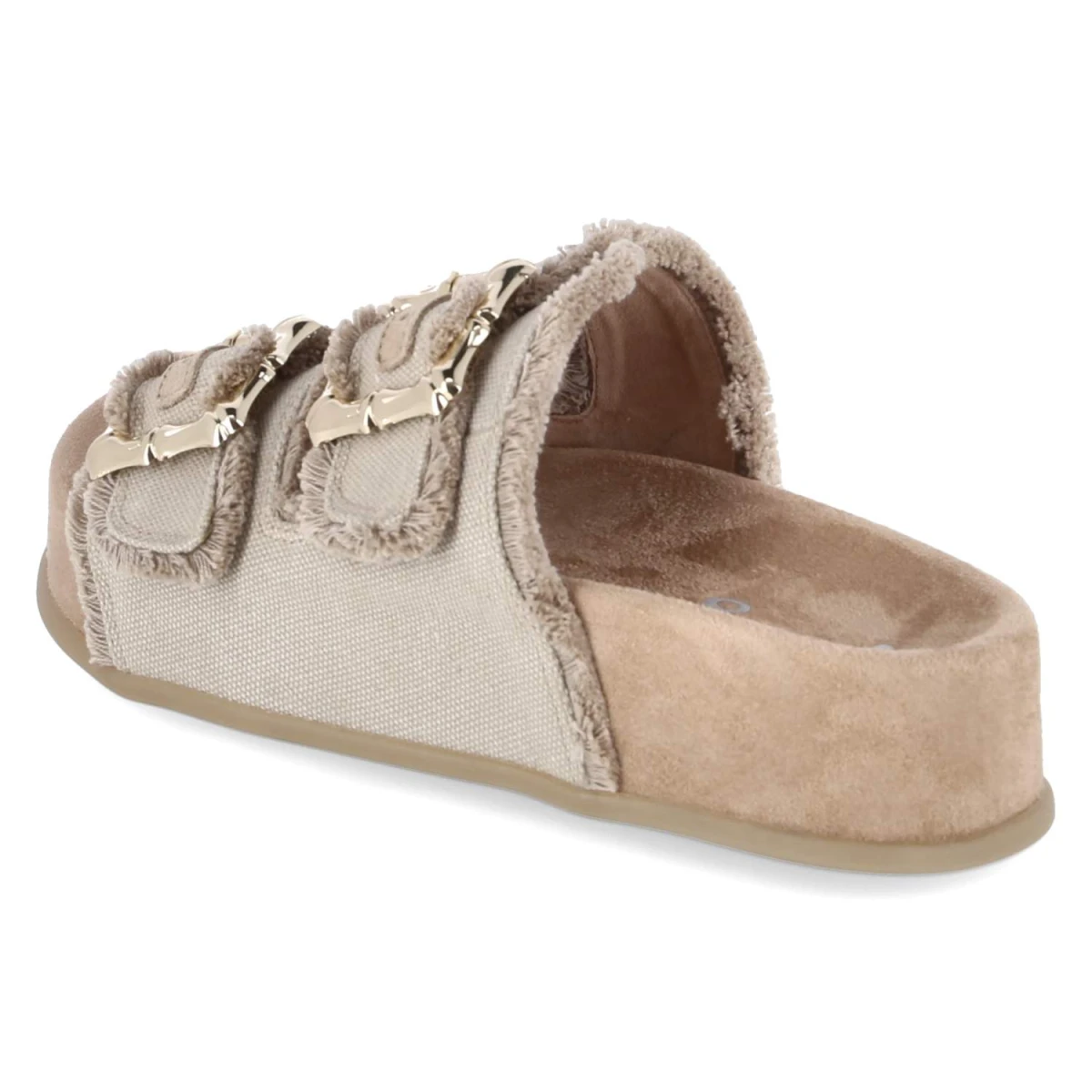 Plateaupantoletten - grain