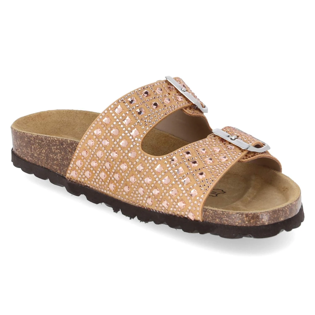 Pantoletten VARIS SPARK - oro rosa