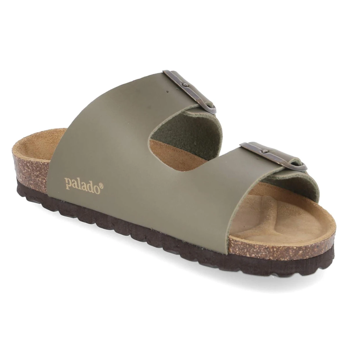 Pantoletten KORMOS - khaki