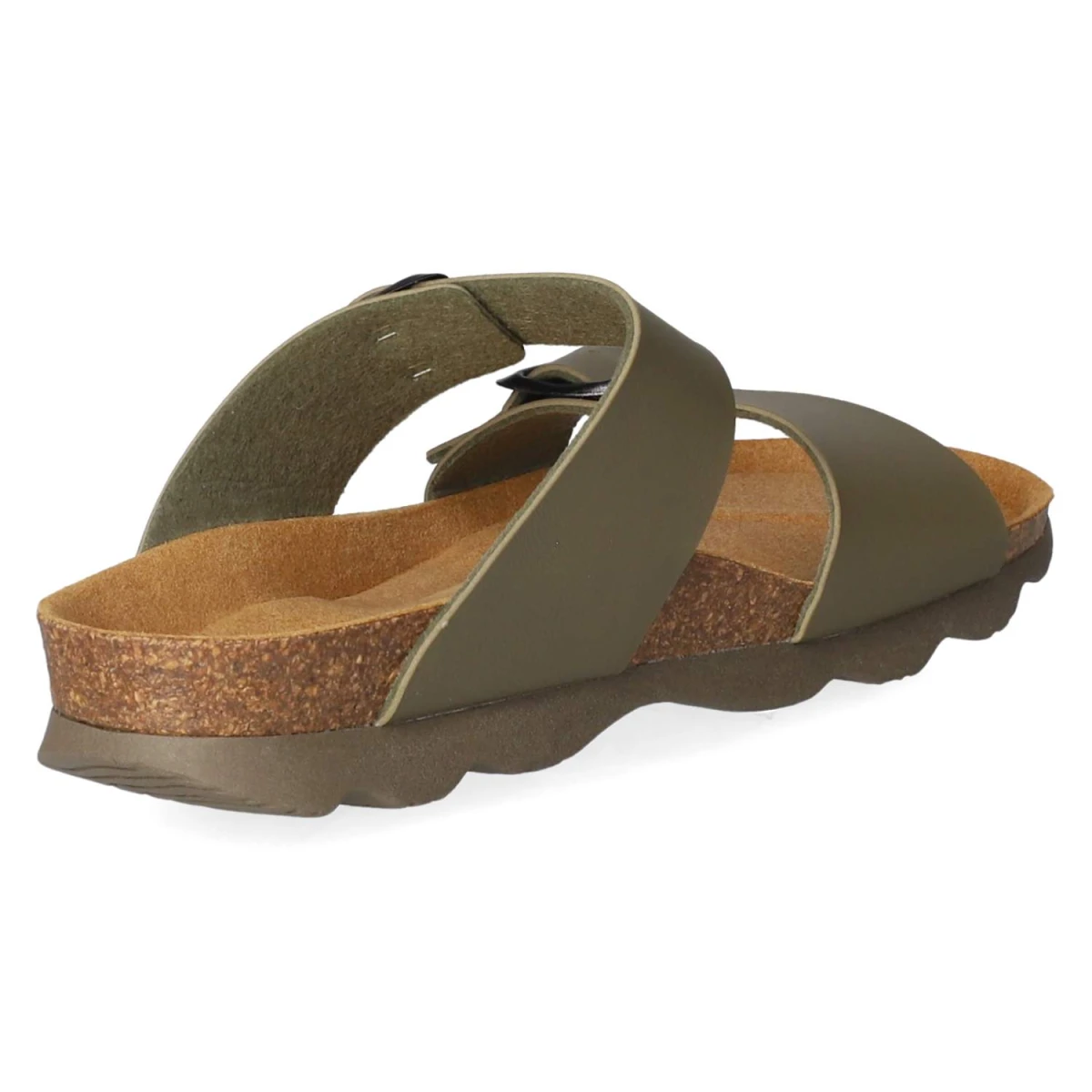 Pantoletten - olive