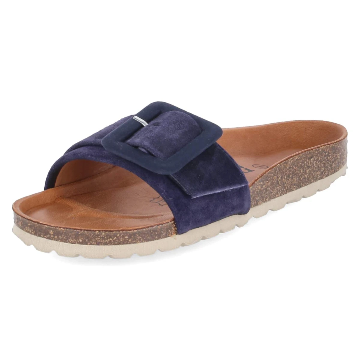 Pantoletten NUBRA - navy blue