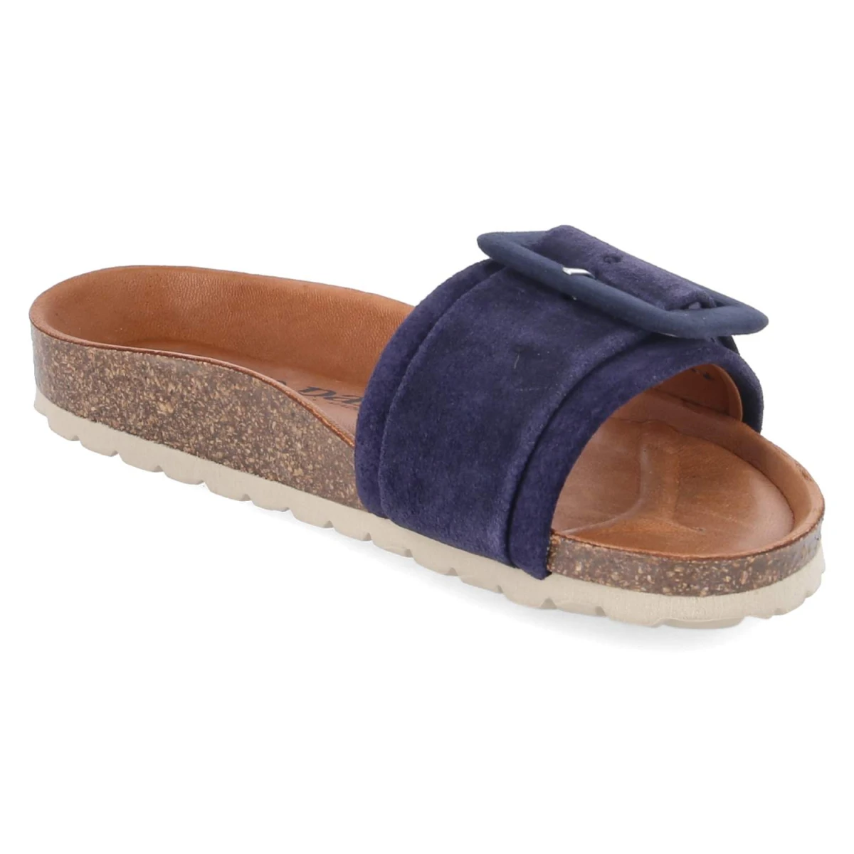 Pantoletten NUBRA - navy blue
