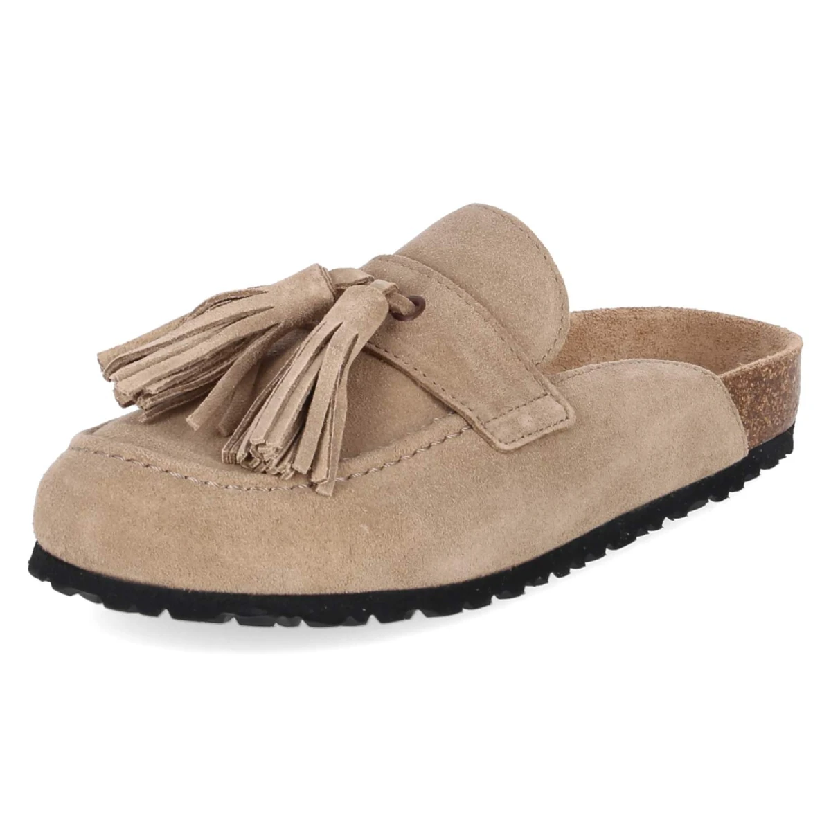 Clogs - taupe