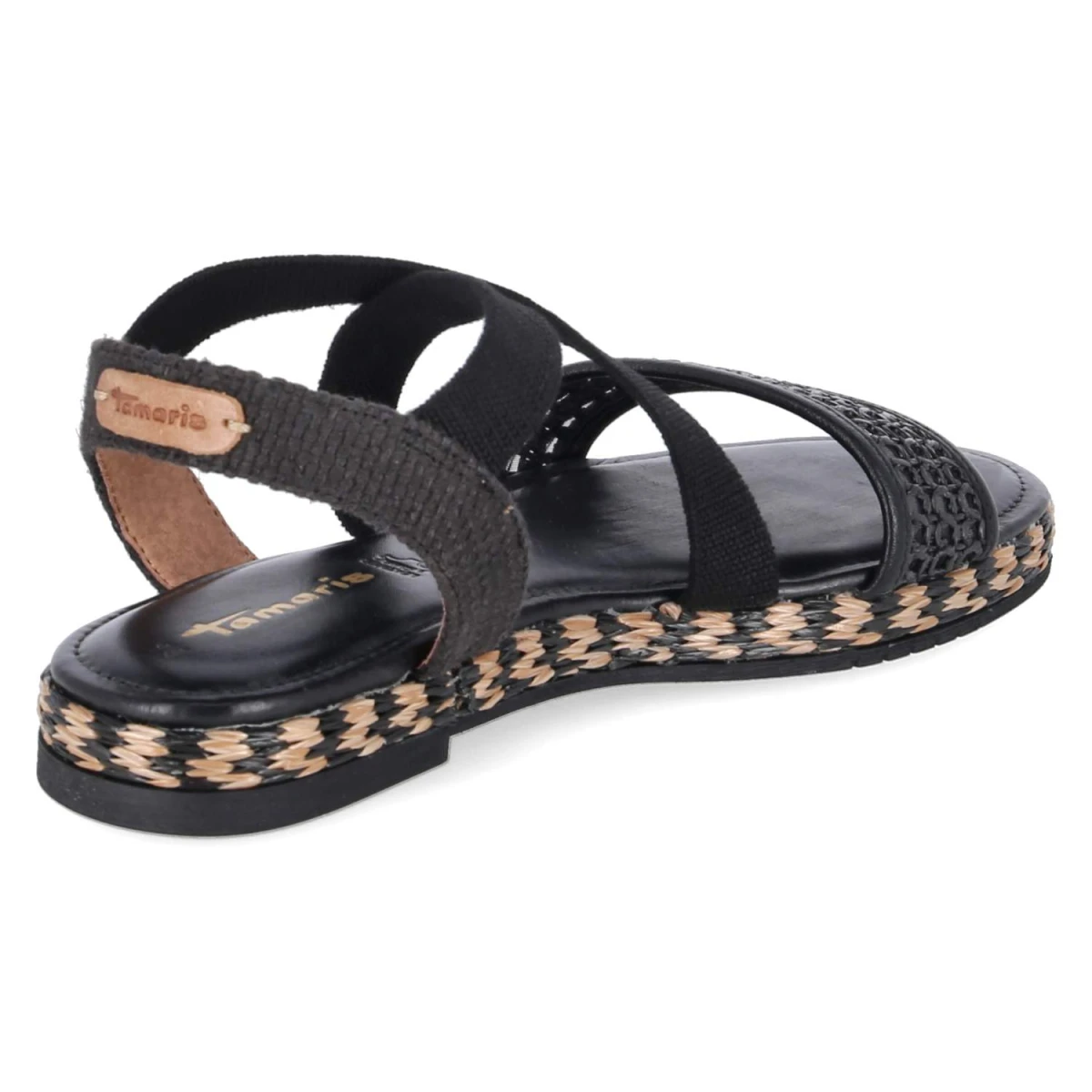 Espadrille-Sandalen - black