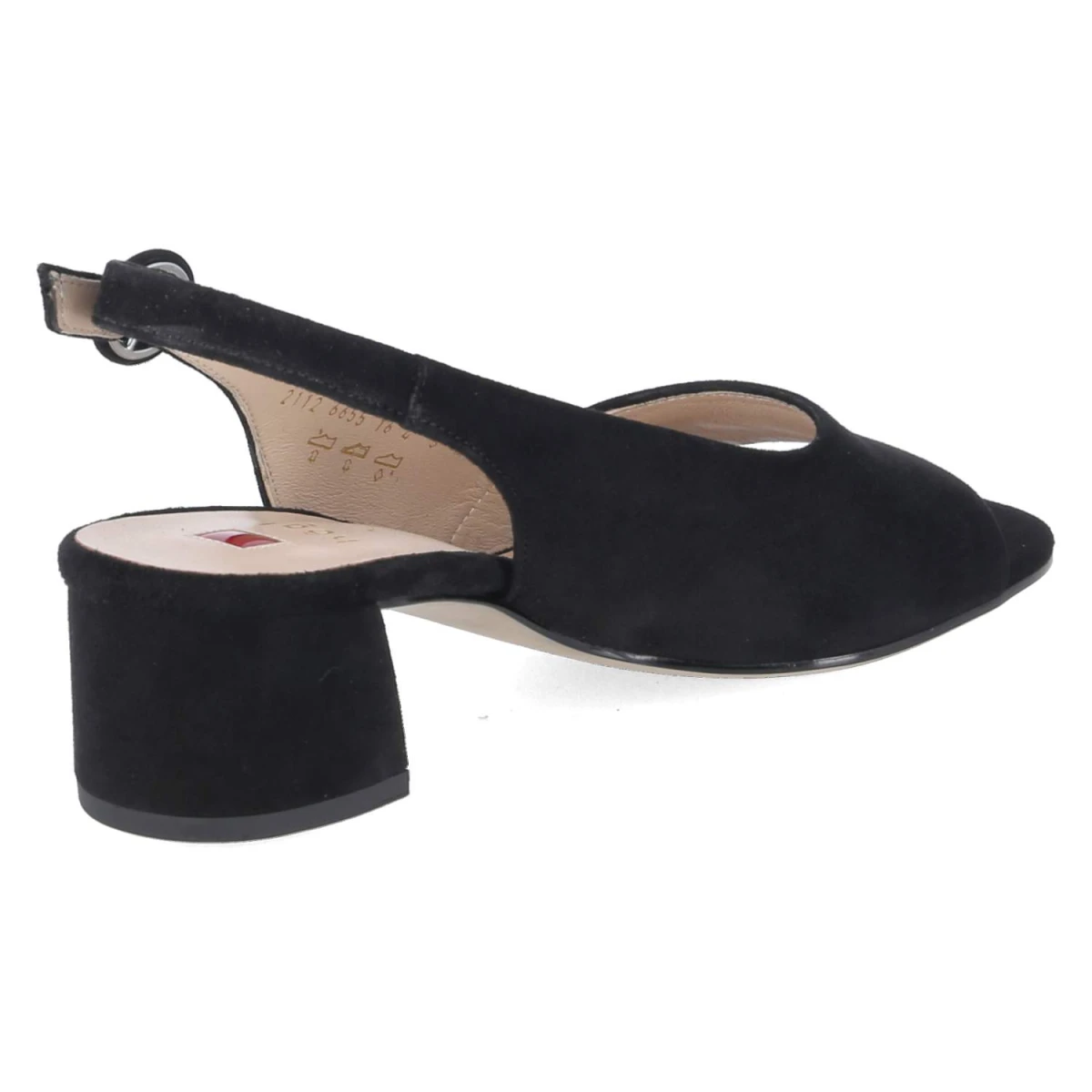 Slingsandaletten - black