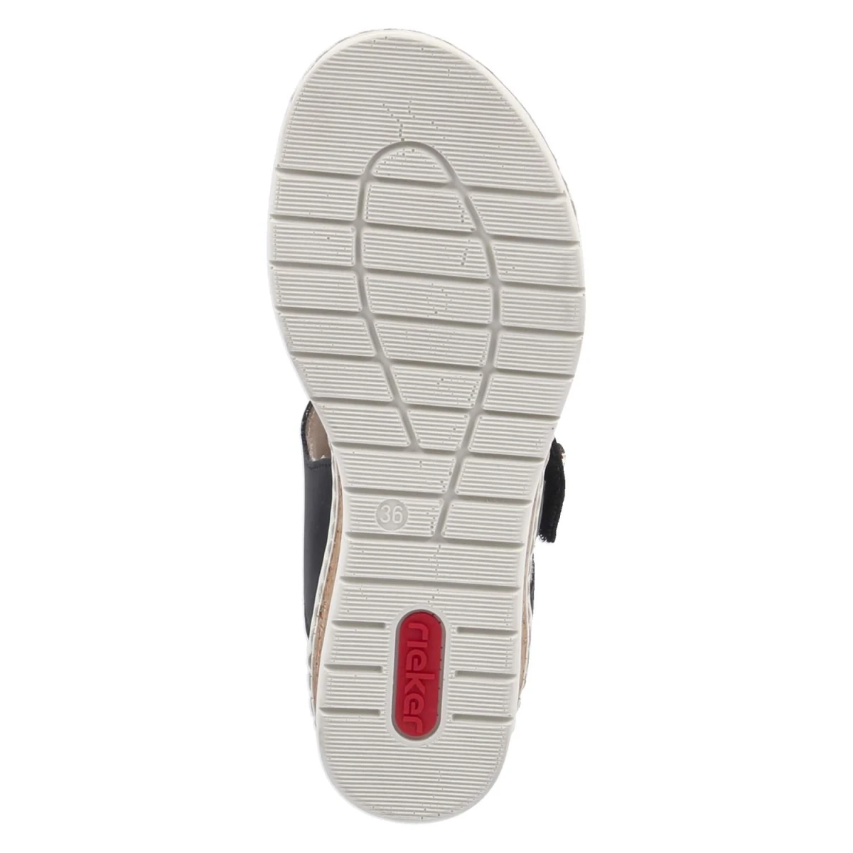 Sandalen - schwarz kombi