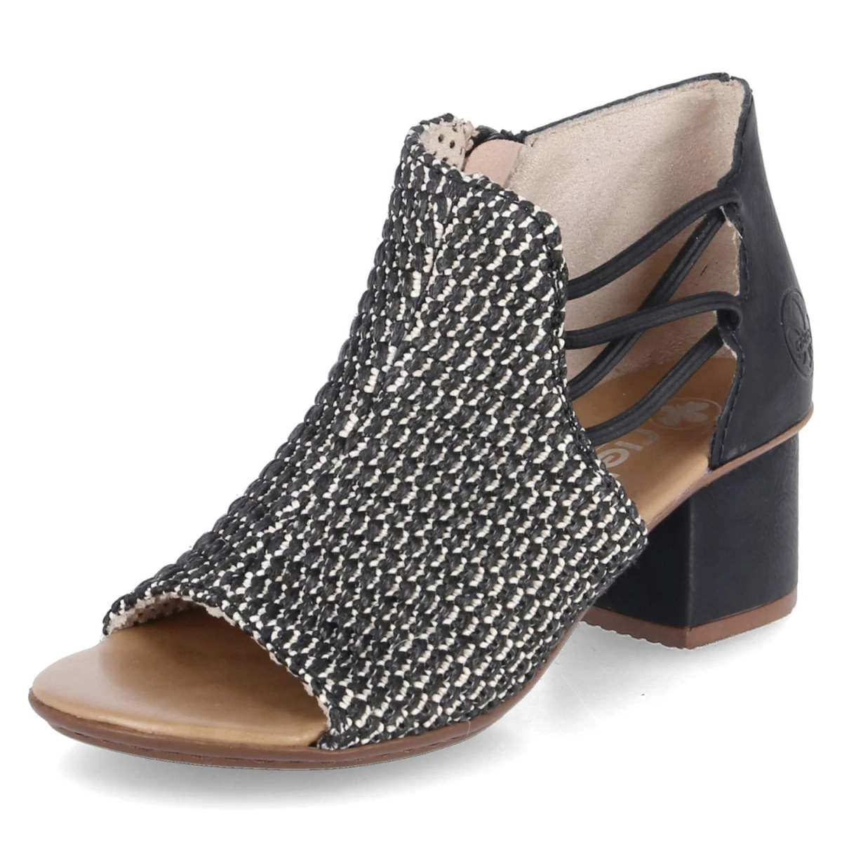 Sandaletten - schwarz kombi