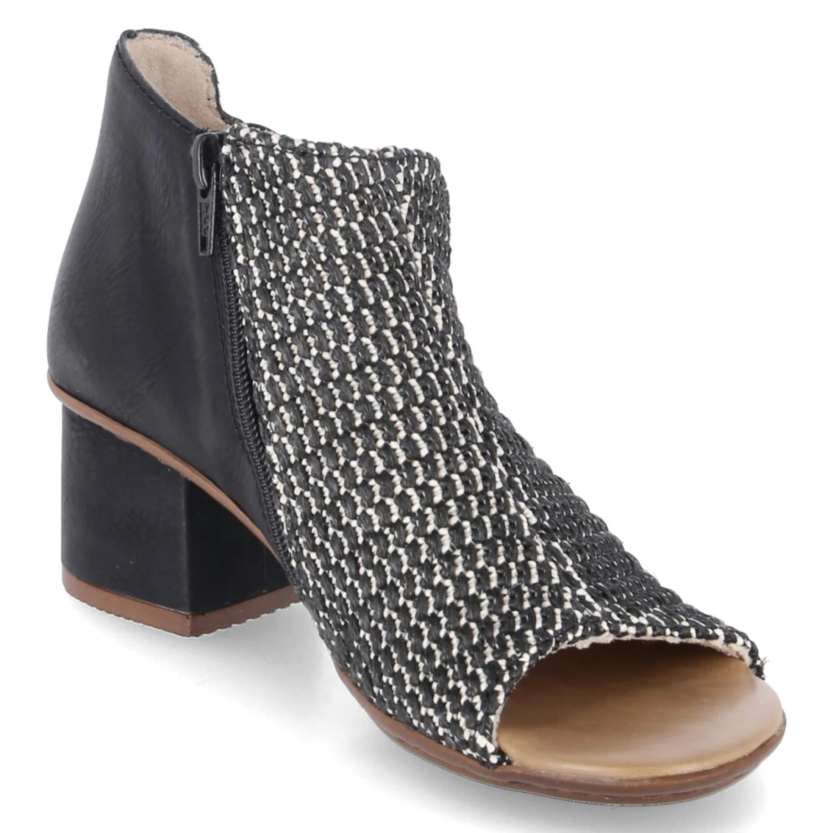 Sandaletten - schwarz kombi