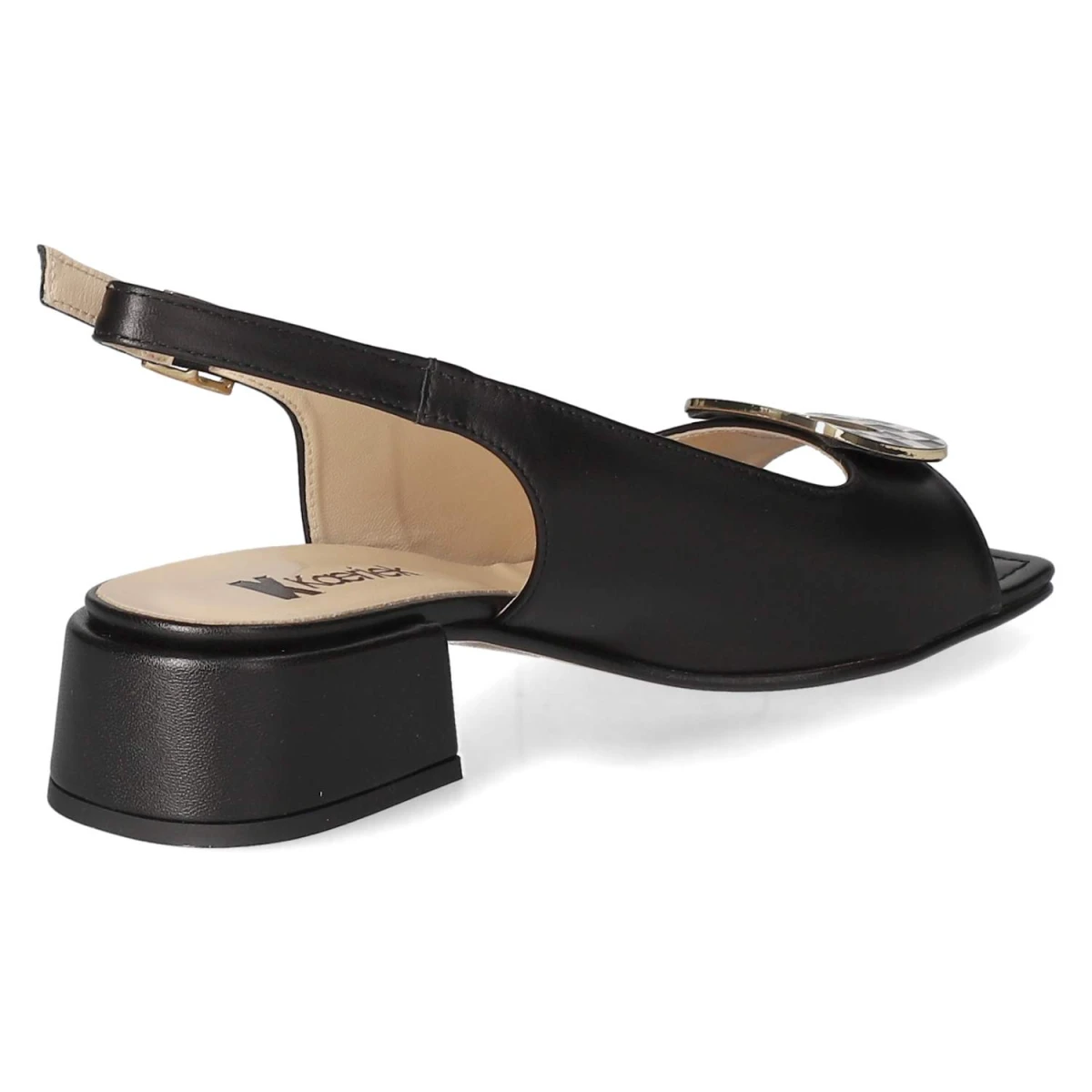 Slingsandaletten - Schwarz