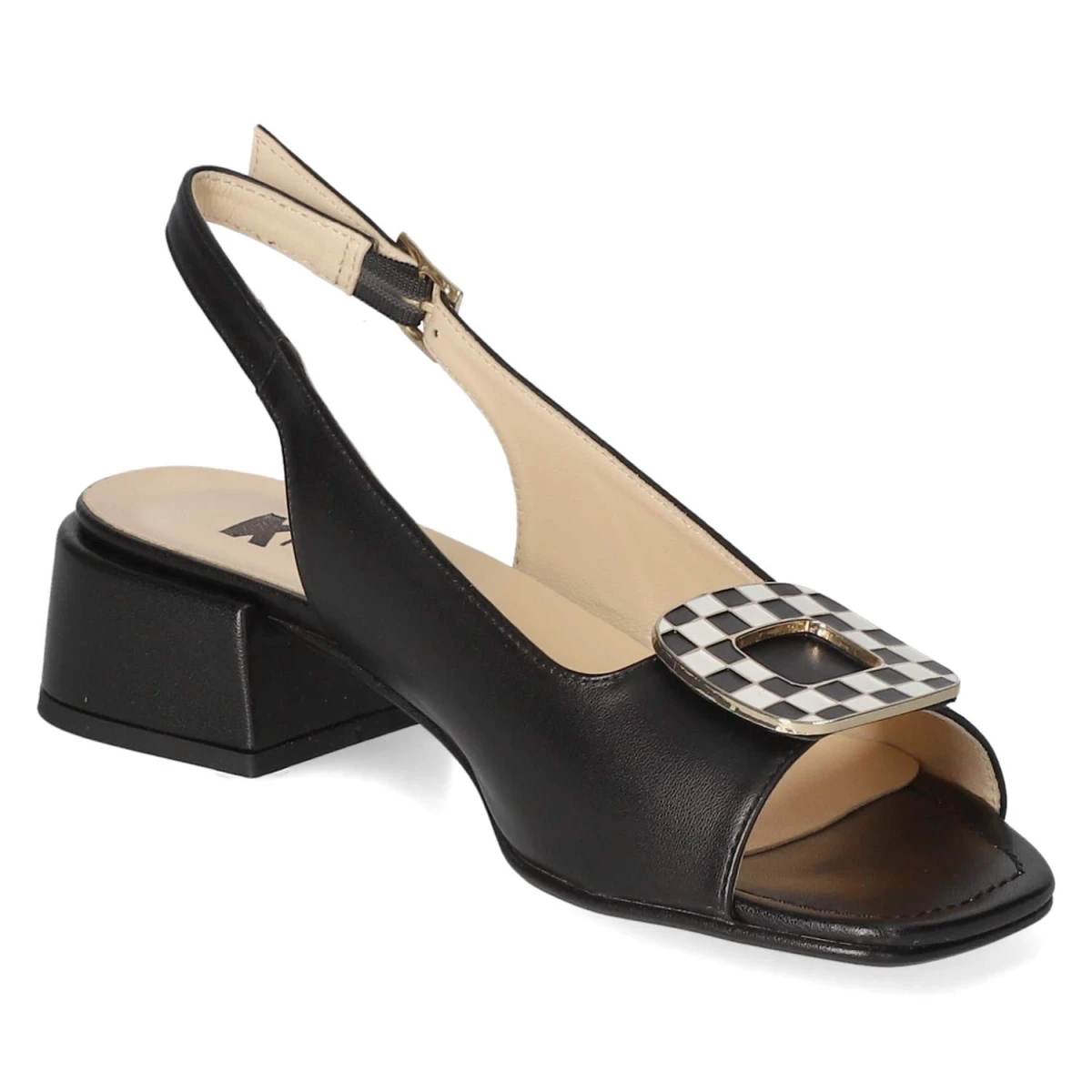 Slingsandaletten - Schwarz