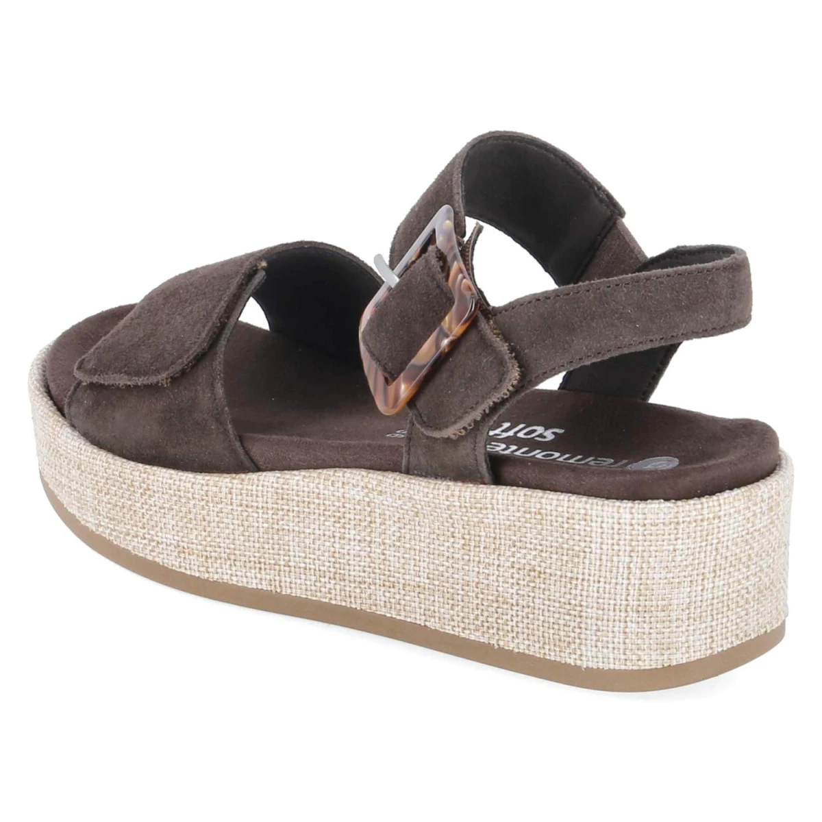 Plateau-Sandalen - havanna