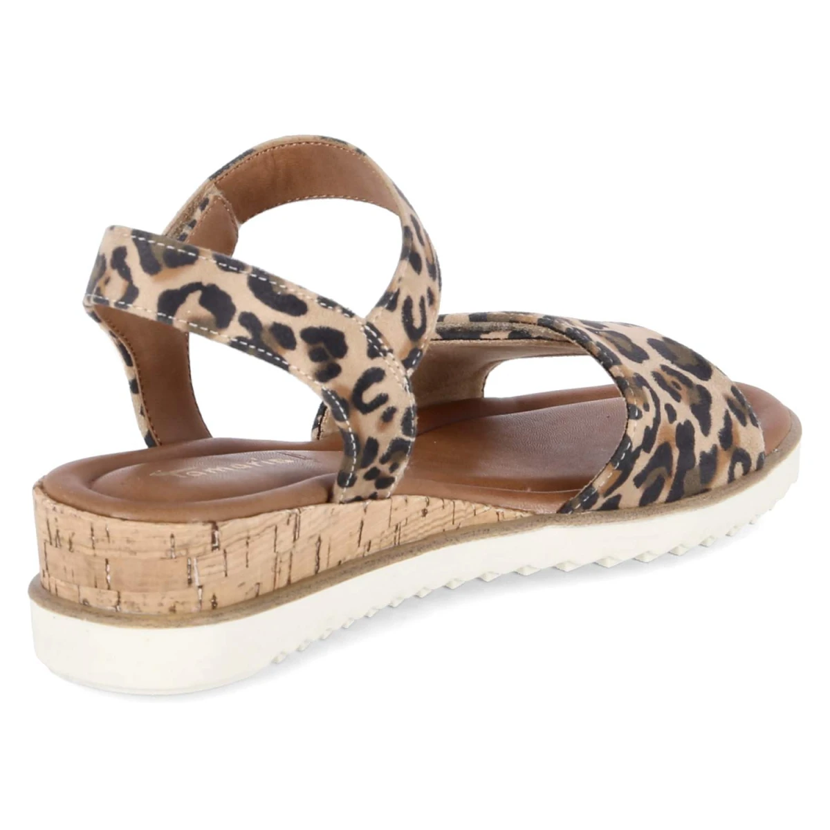 Keilsandaletten - leopard