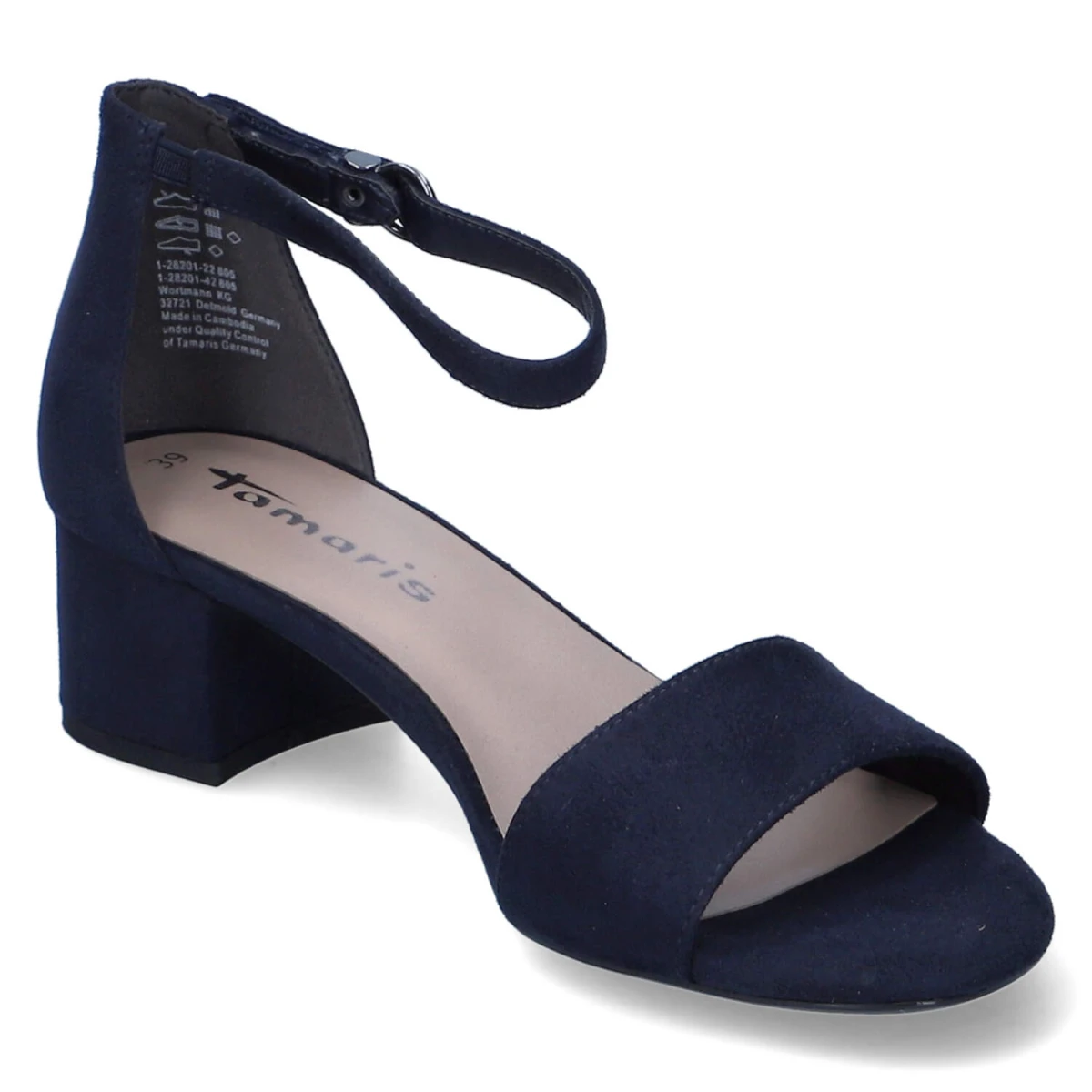 Riemchensandaletten - navy