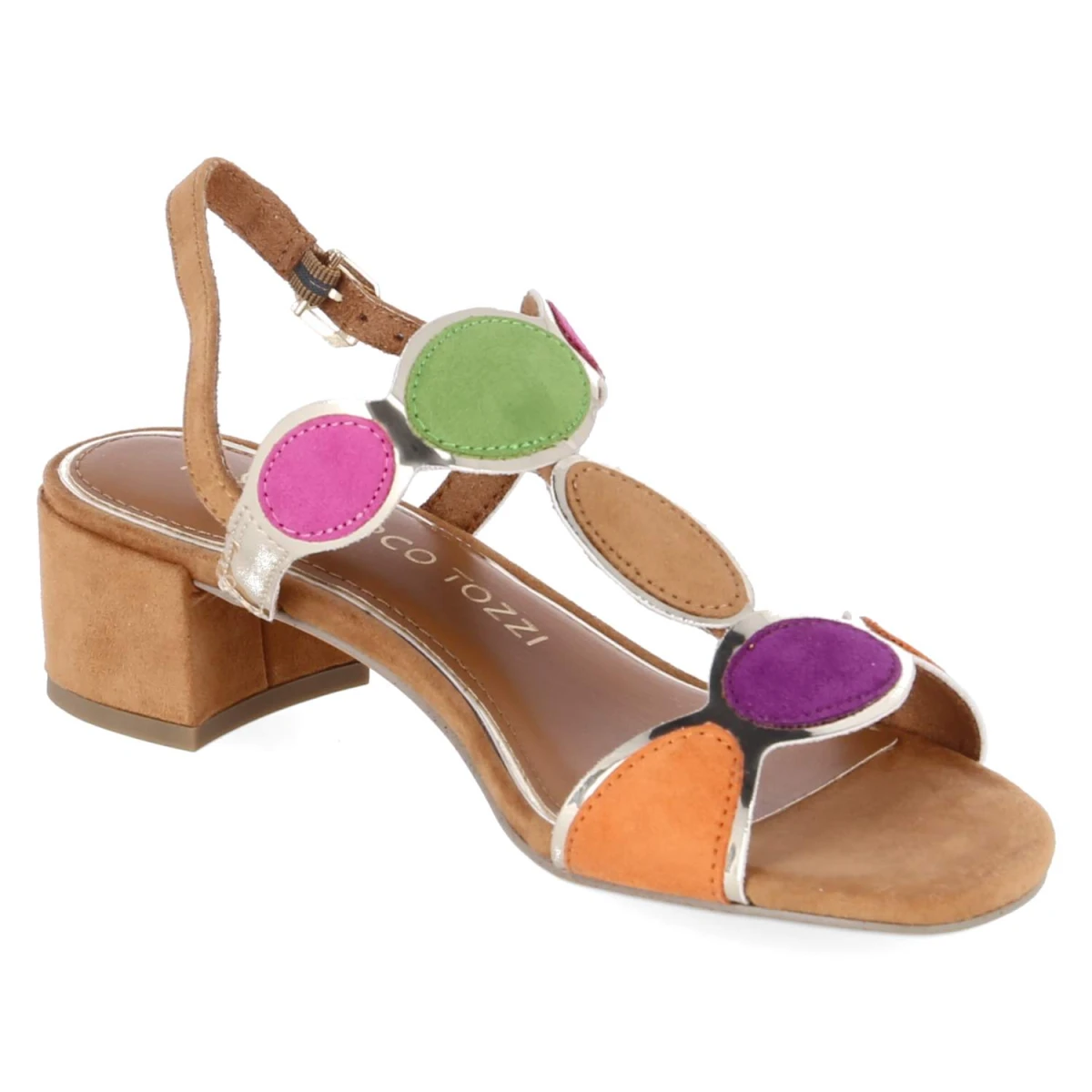 Sandaletten - ALMOND MULTI