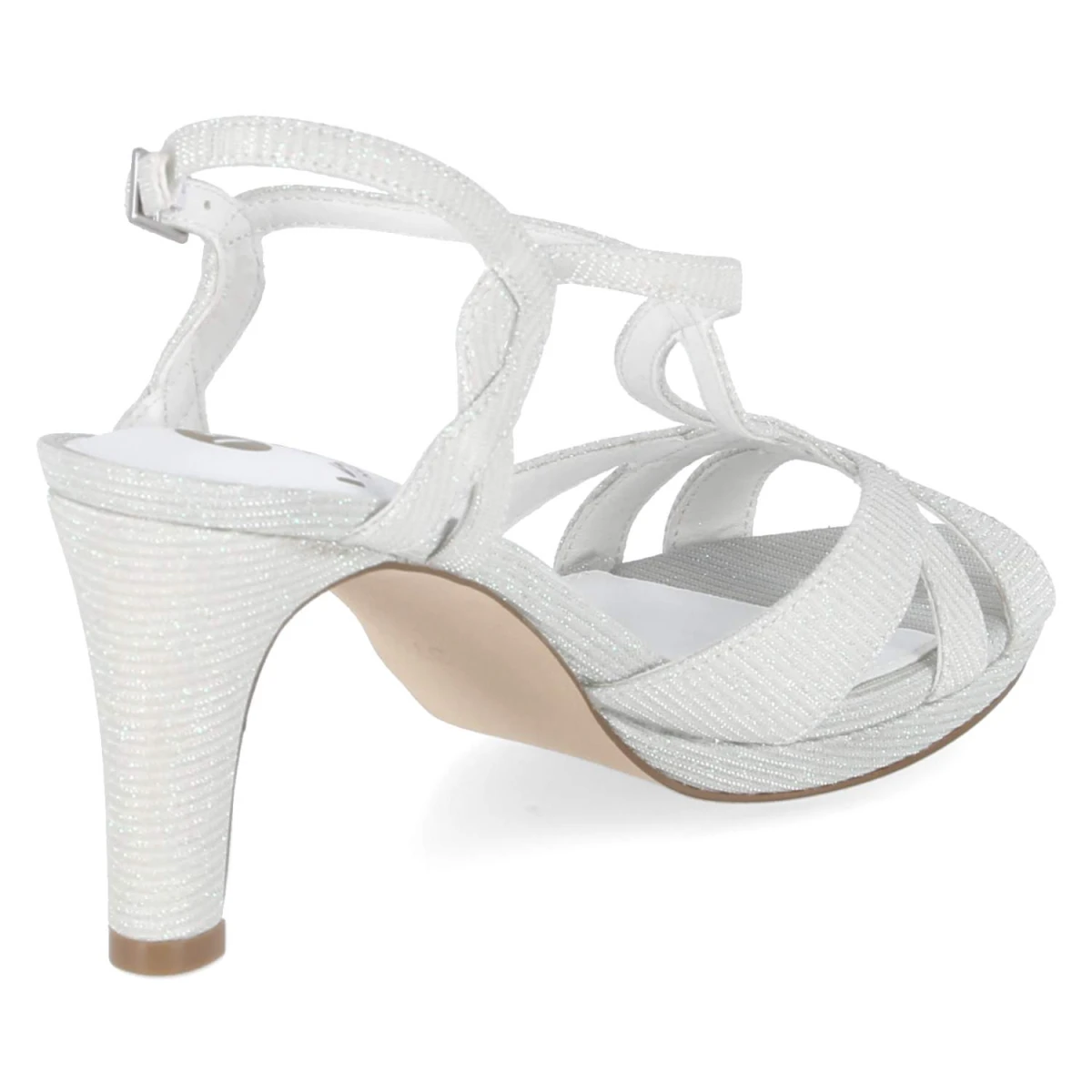 Glam-Sandaletten - White