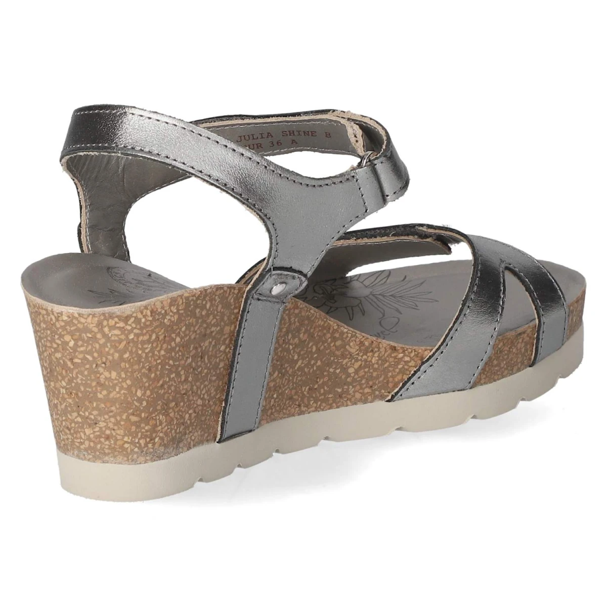 Sandaletten JULIA SHINE - anthracite