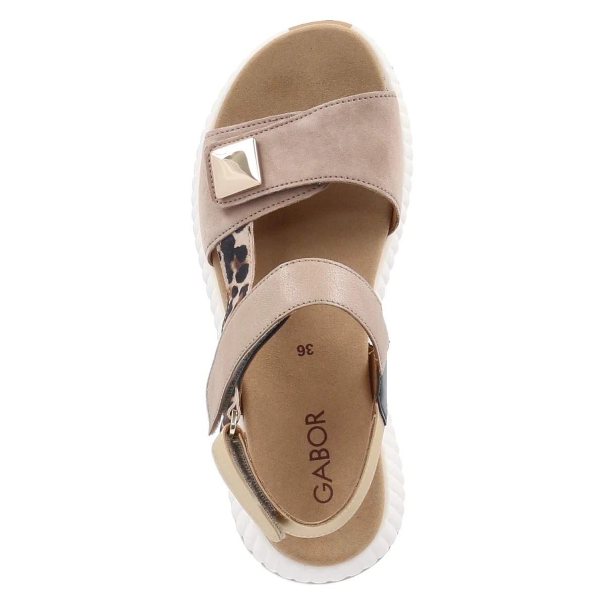 Sandalen - chili/oak/platino