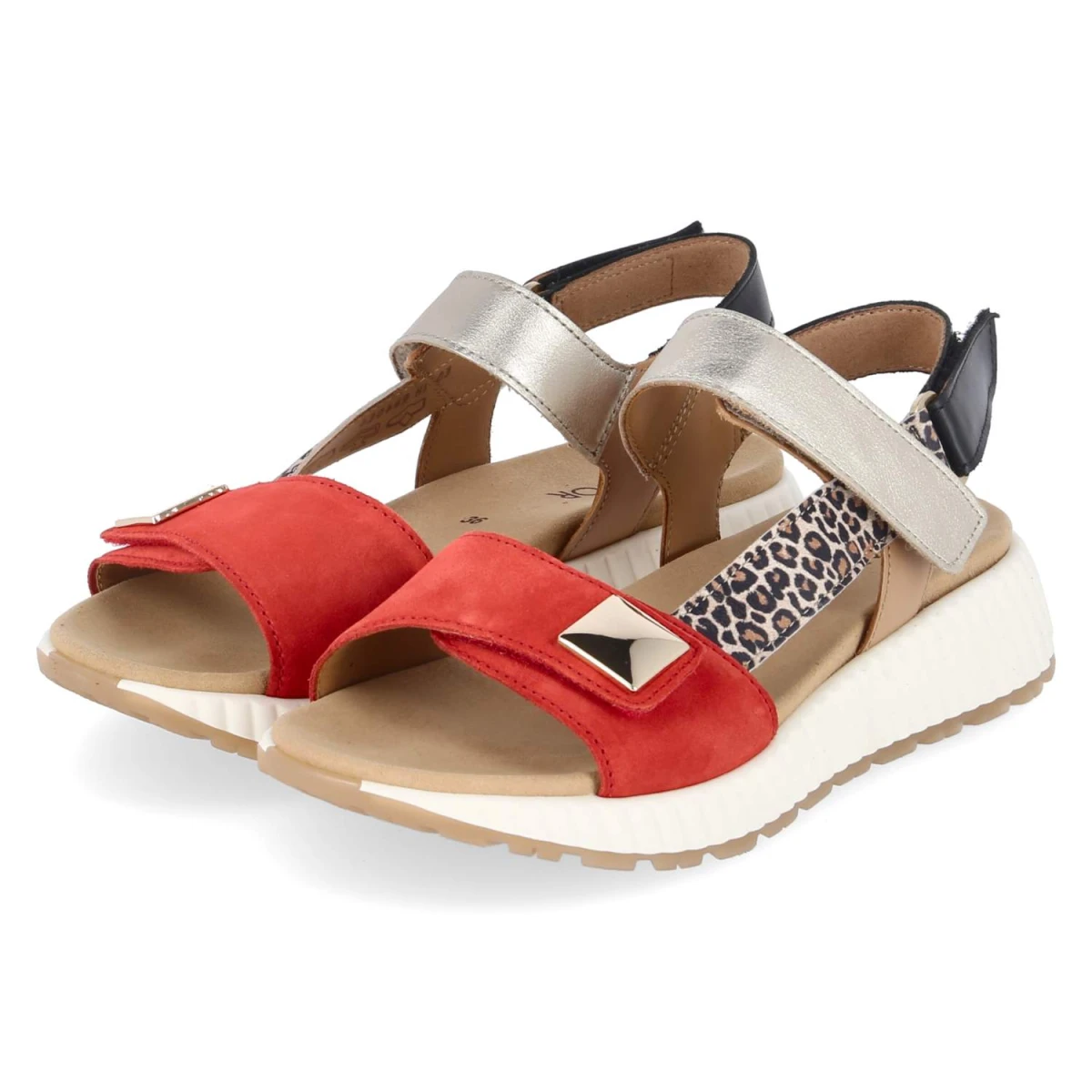 Sandalen - chilli/oak/platino