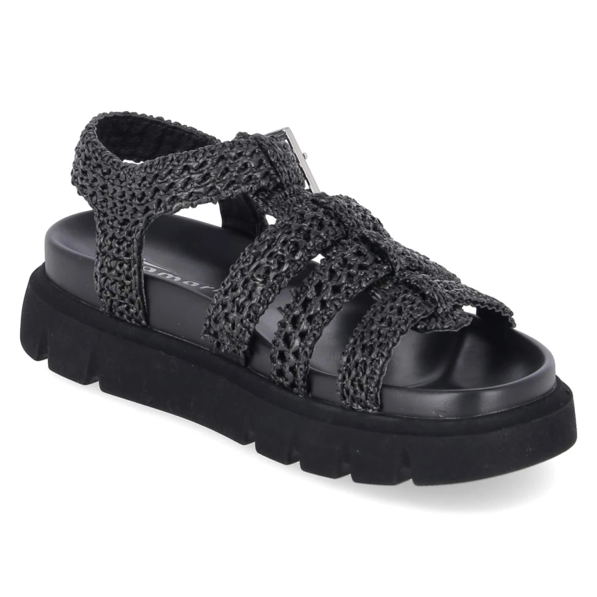 Plateau-Sandalen - black