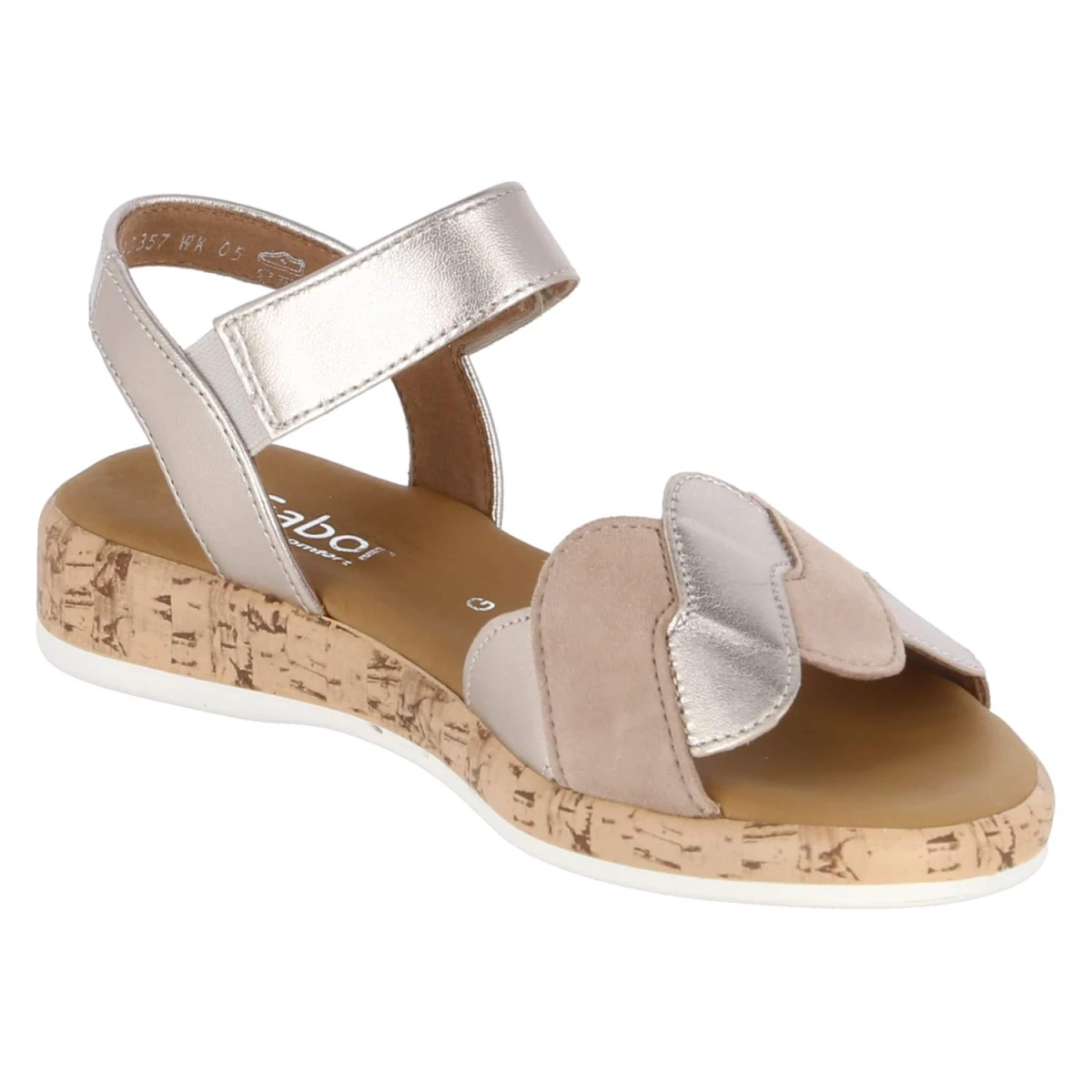 Sandalen - puder/sand(S.Kork)