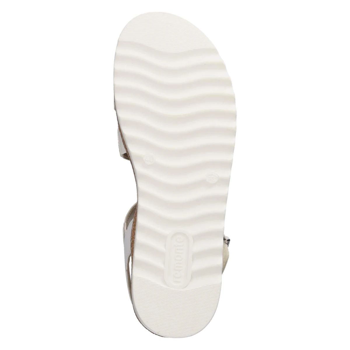 Sandalen - silber/platin