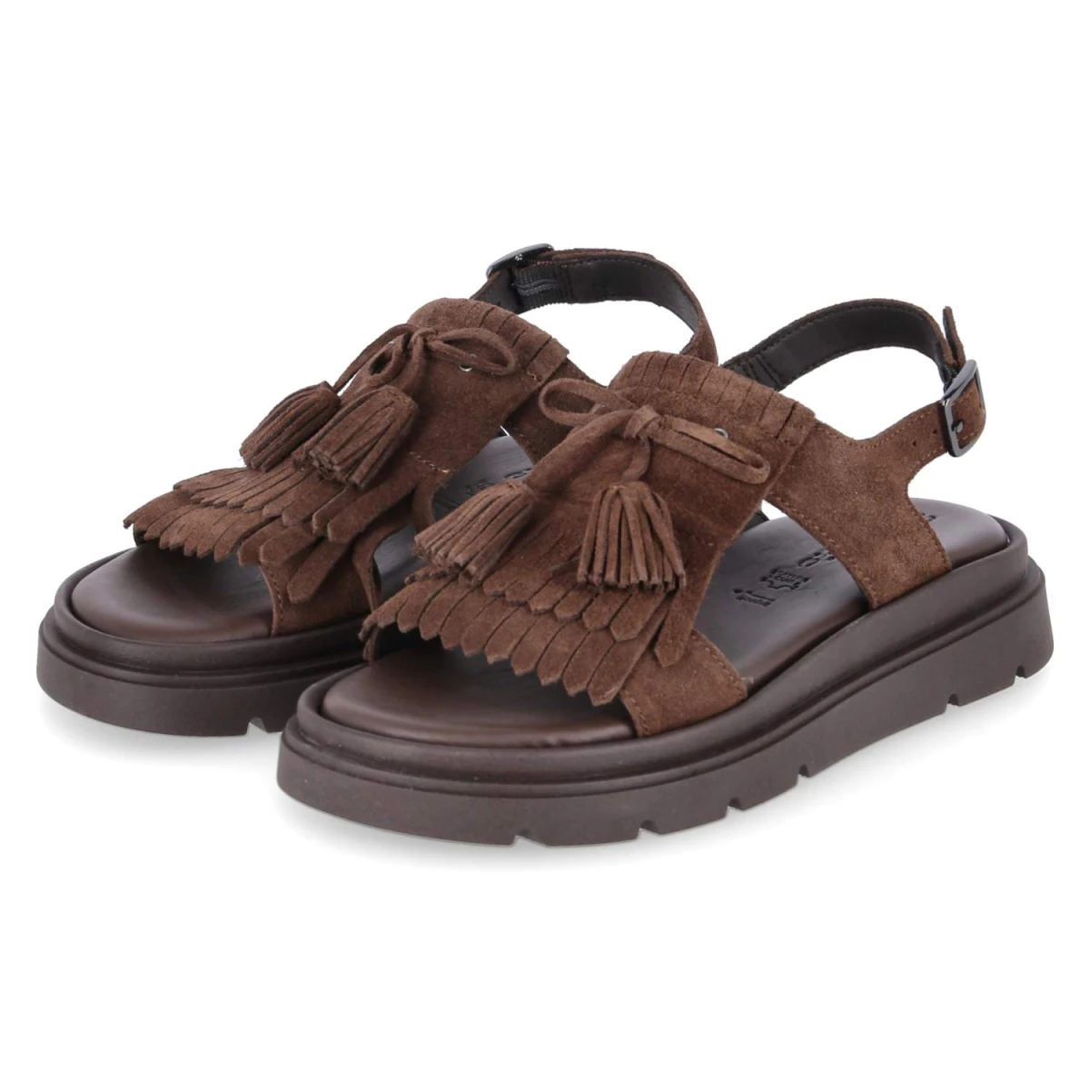 Sandalen - mocca