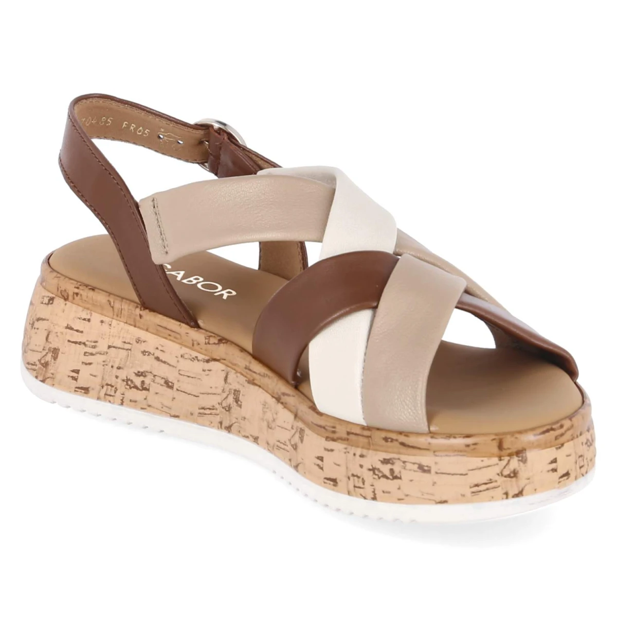 Sandalen - cognac/pan(S.Kork)