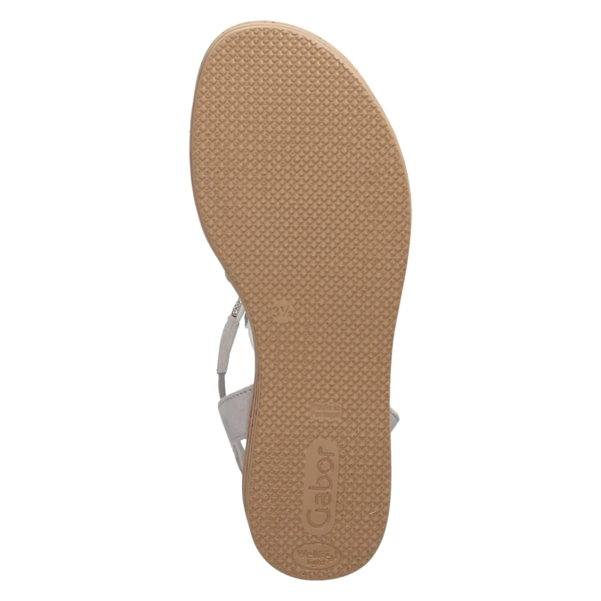 Sandalen - silber/light grey