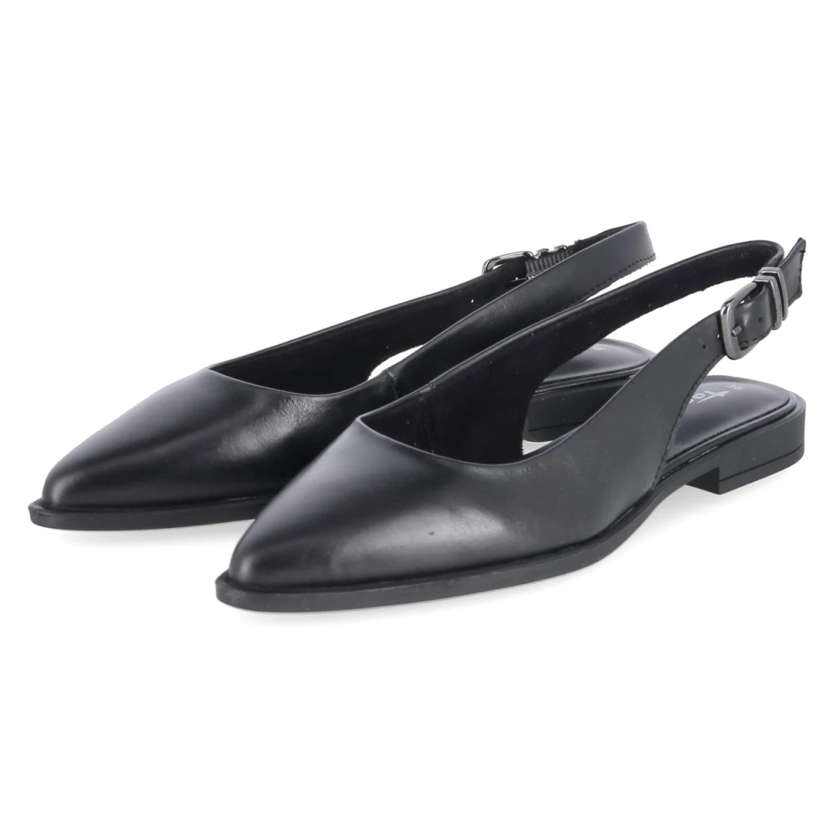 Slingpumps - BLACK LEATHER