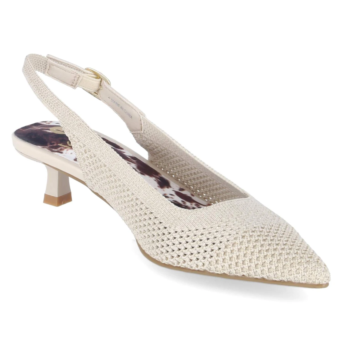 Slingpumps - beige/gold