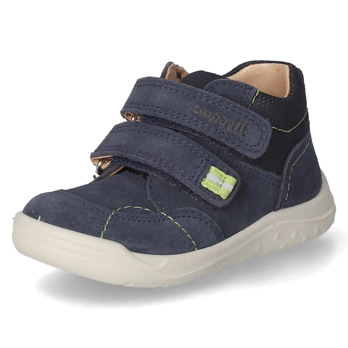 Stiefeletten WHALEY - BLAU/HELLGRÜN