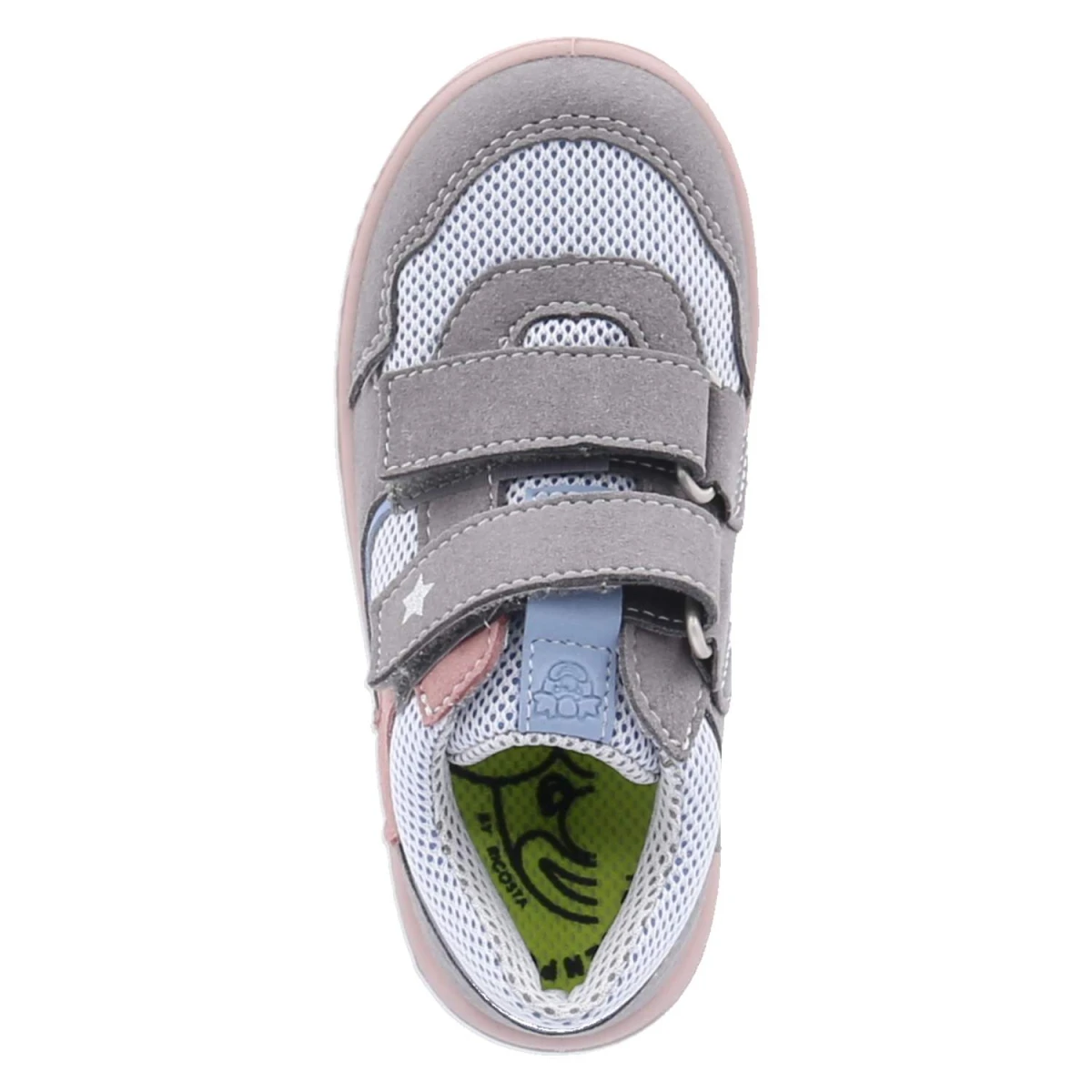 Klettschuhe ELLI - hellgrau/blue