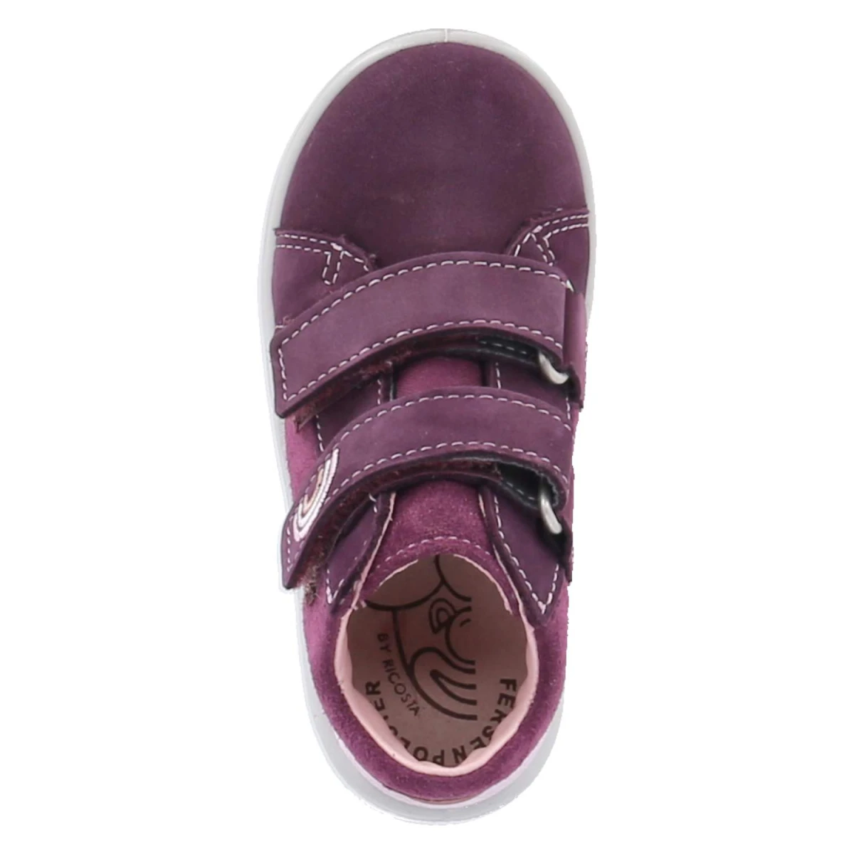 Halbschuhe LARA - merlot/rose