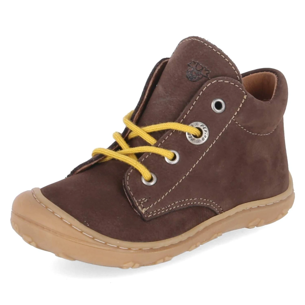 Schnürschuhe CORY - marone/gelb