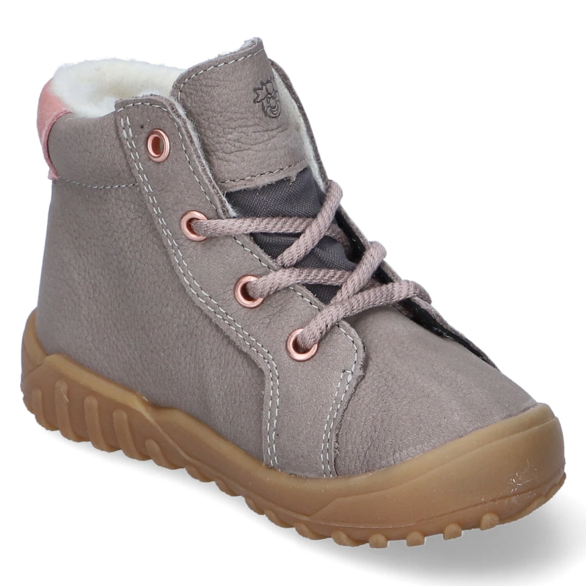 Winterstiefeletten DENNY - kies/rosa