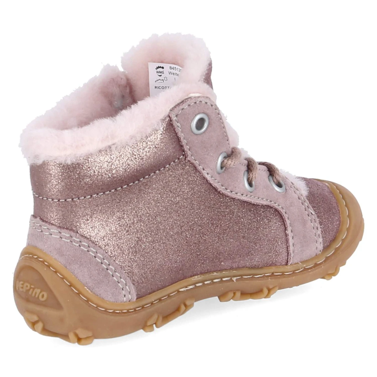 Winterstiefeletten ELIA barefoot - malve