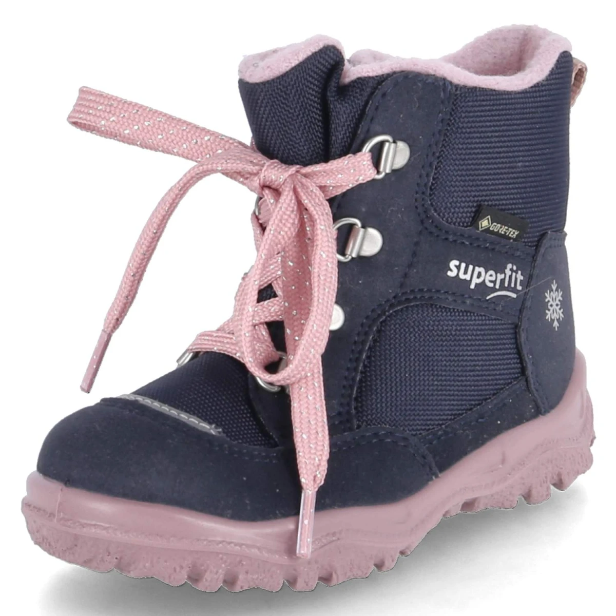 Winterstiefeletten HUSKY1 - blau/rosa