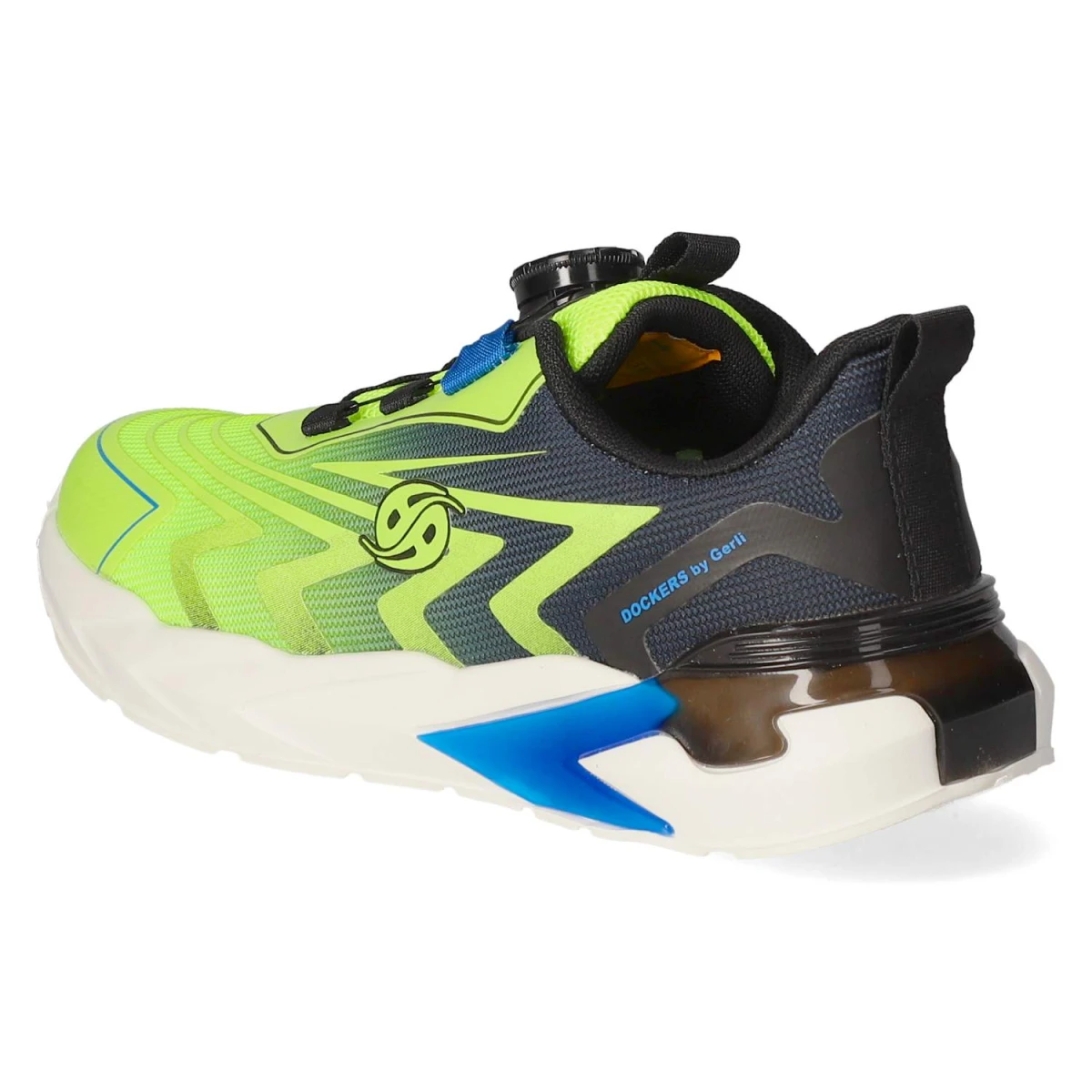 Low Sneaker - hellgrün/schwarz