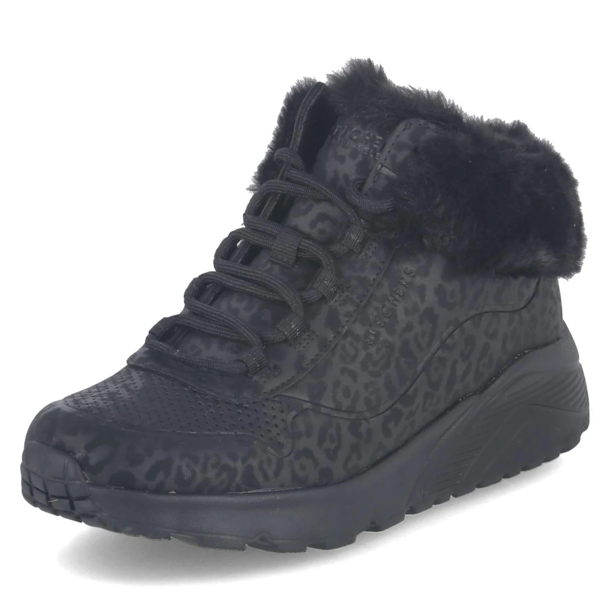 Boots UNO LITE COZY LEOPARD - bbk