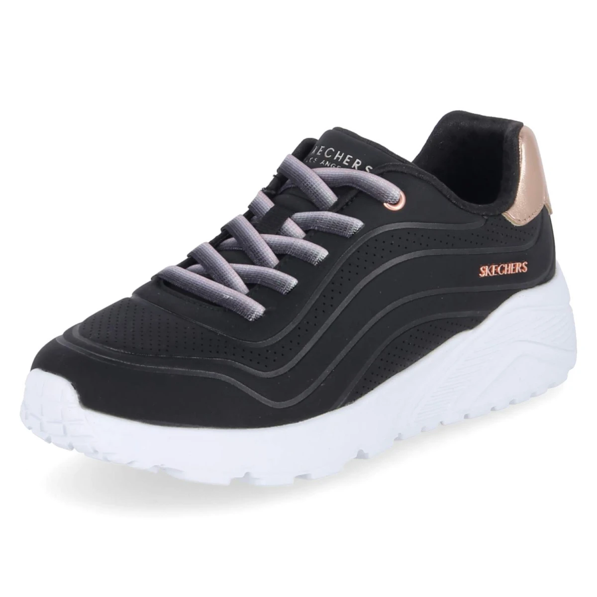 Sneaker UNO LITE OMBRE WAVE - black