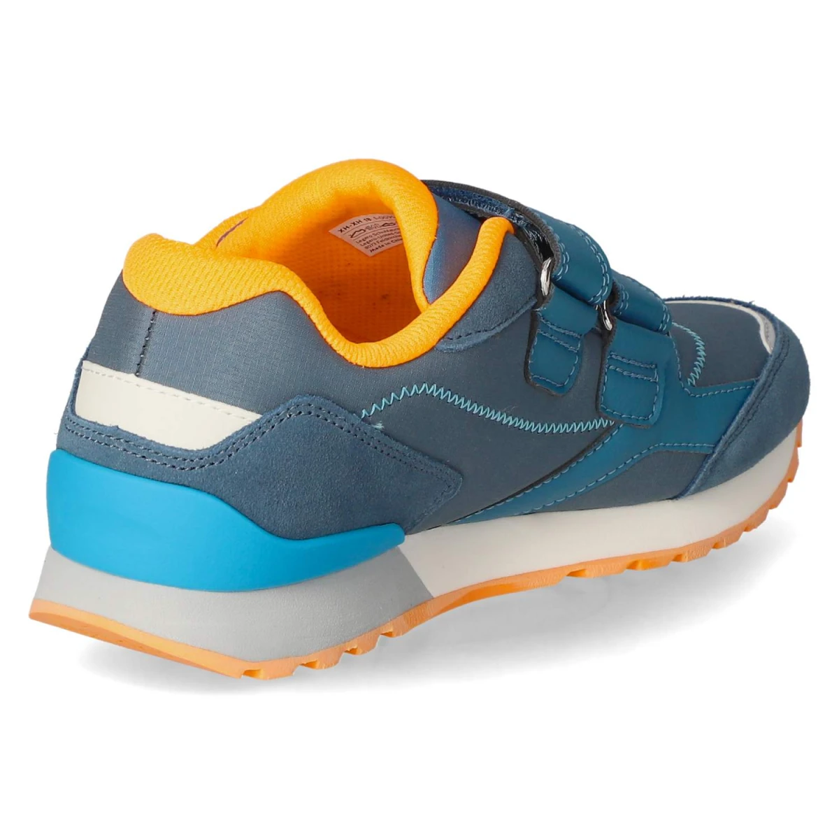 Low Sneaker DASH - blau/orange