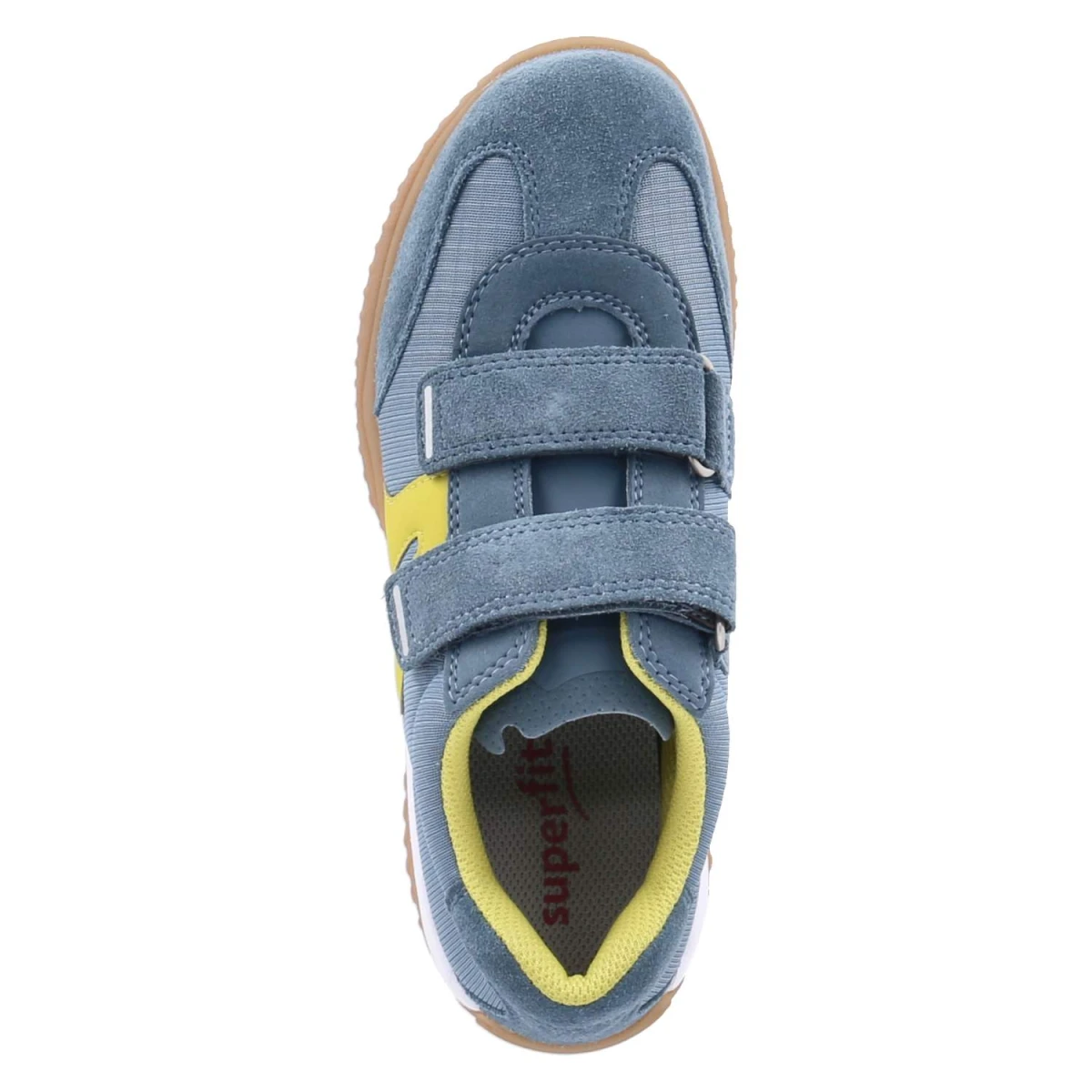 Klettschuh STORM - BLAU/GELB