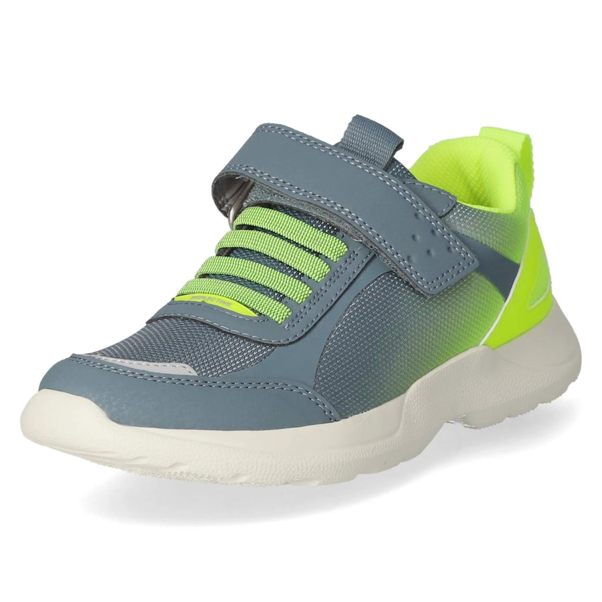 Low Sneaker RUSH - BLAU/GELB