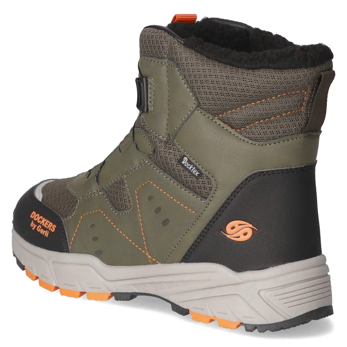 Schnürstiefeletten - khaki