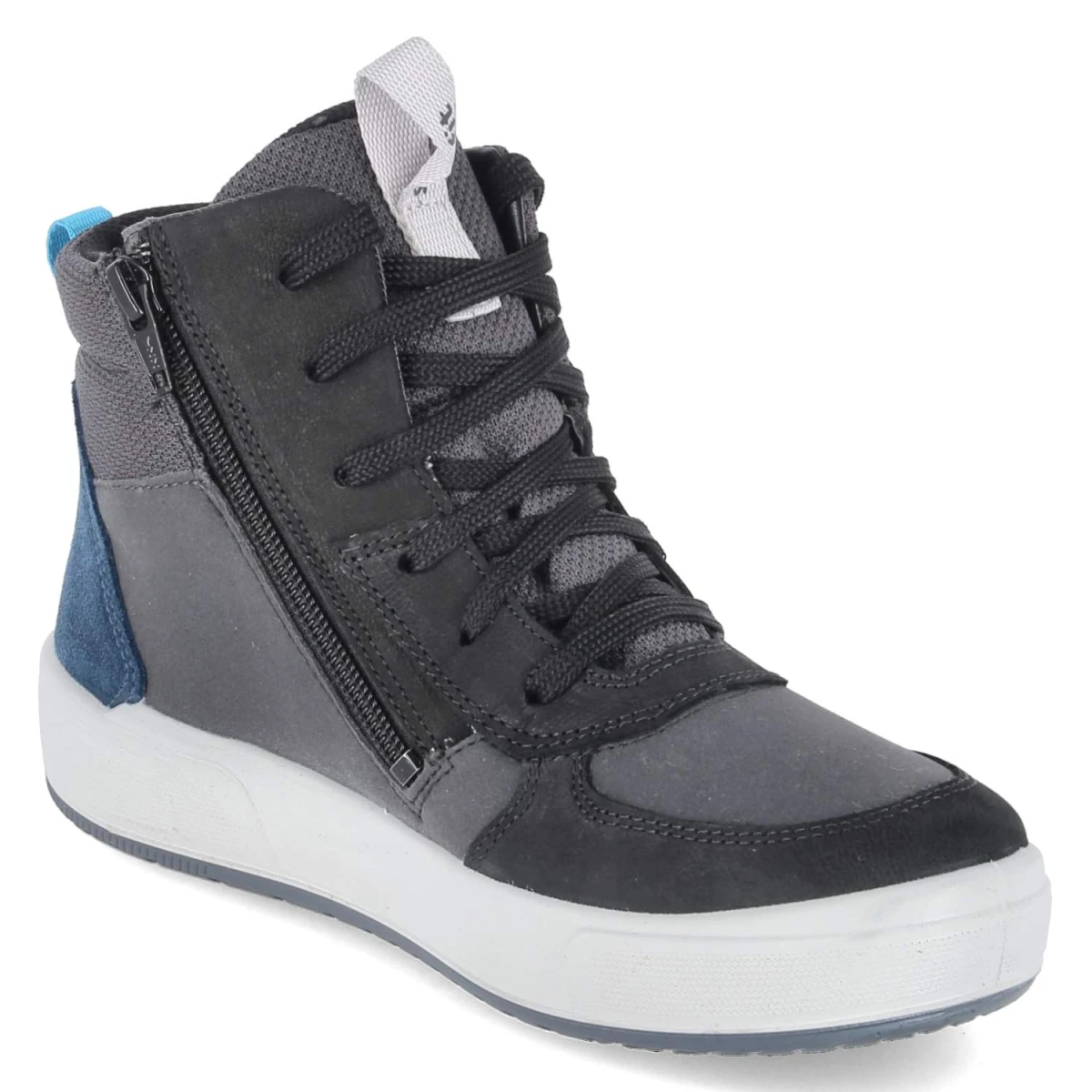 High Sneaker MAVERICK - GRAU/BLAU