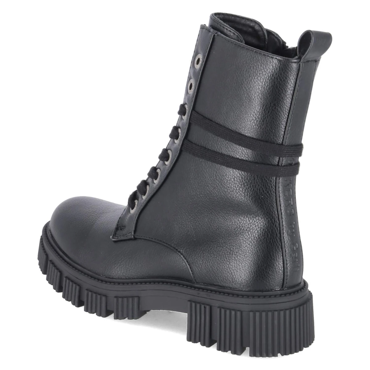 Schnürboots - Schwarz