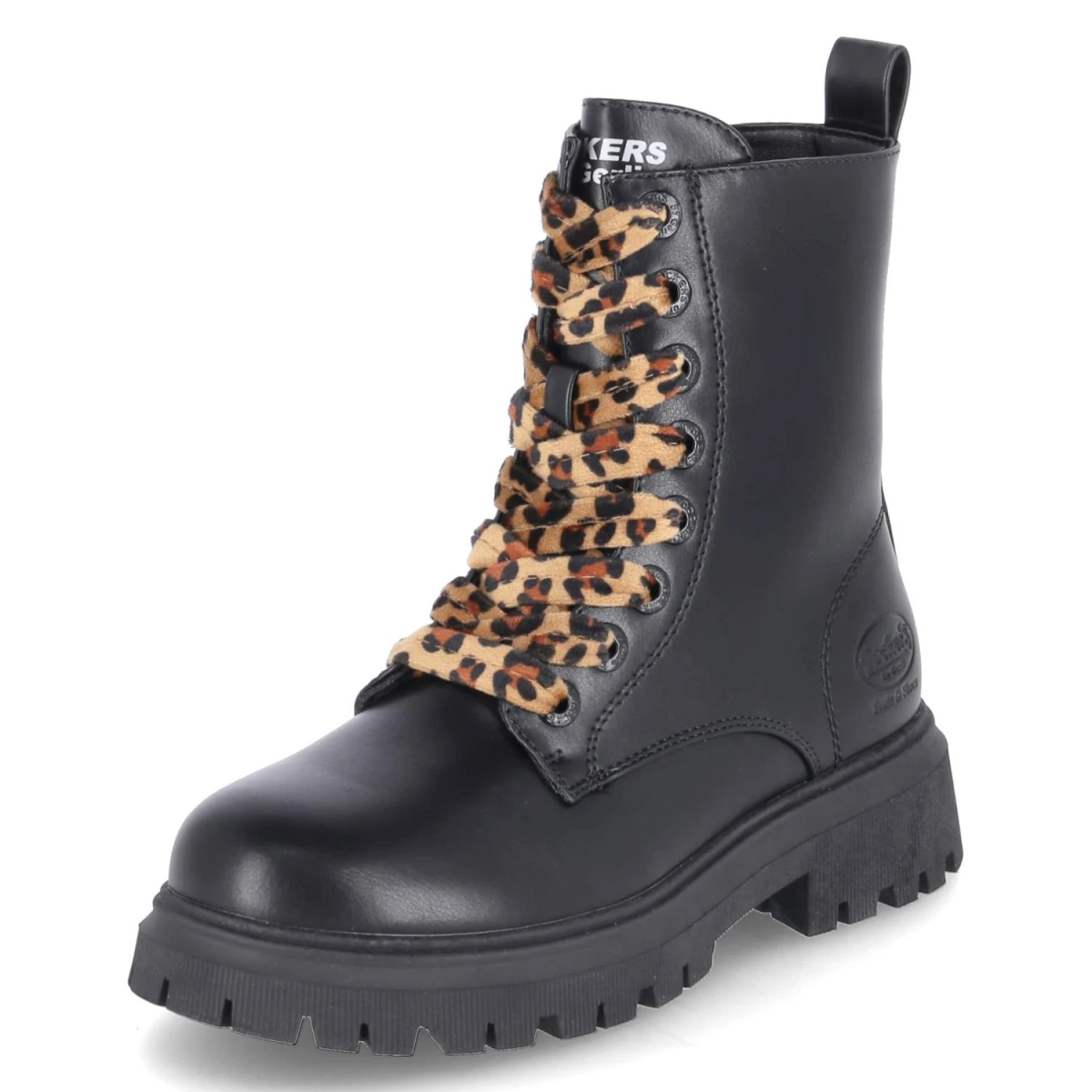 Schnürboots - Schwarz